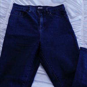 BDG super high rise skinny jeans
